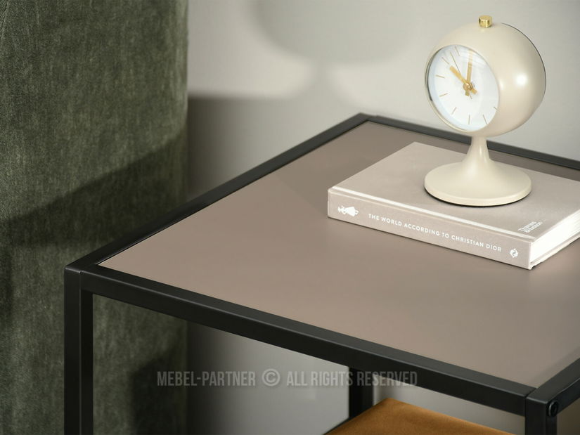 Noptieră Subsidios (bej + negru)