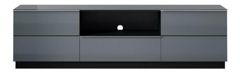 Viseći TV stolić Henry Typ 40 (siva + sivi visoki sjaj)