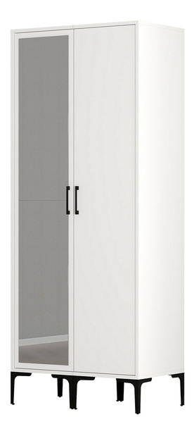 Ruhásszekrény Kiara RR (fehér)