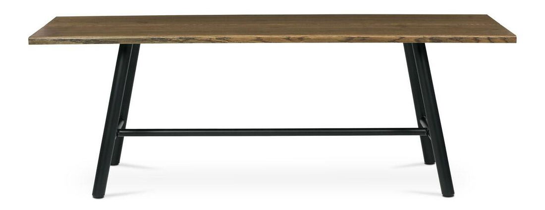 Masă sufragerie Halageno (nuc) (pentru 10 și mai multe persoane)