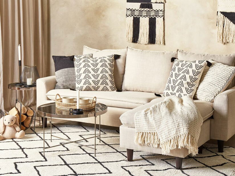 Dekoratív párna 45 x 45 cm Meda (többszínű)