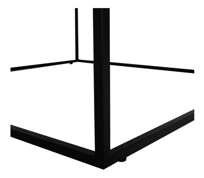 Măsuță cafea Shepolendo 2 (nuc + negru)