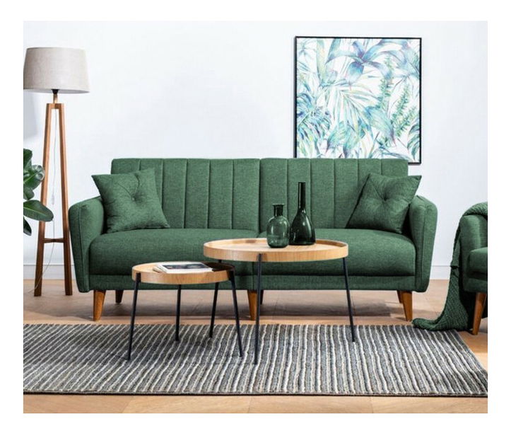 Ülőgarnitúra 3+1 Acanti (zöld)