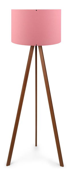 Lampă de podea Comporollo 1 (roz + maro)