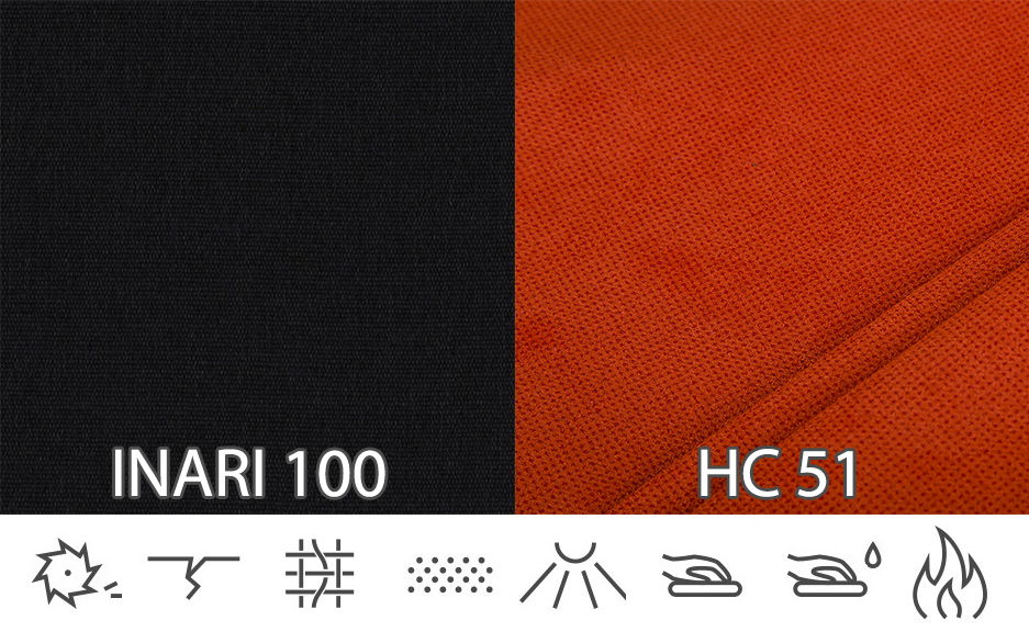 Sarok kanapé Antelope (fekete) (B)