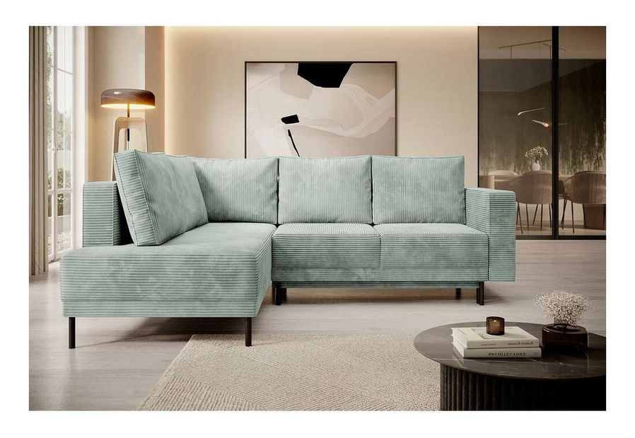 Colțar Rodriguez (S) (gri deschis + negru)