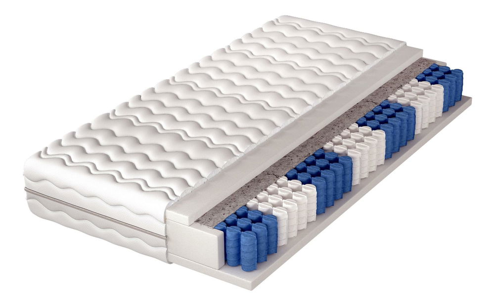 Saltea cu arcuri individuale Mimas 200x80 cm (T3)