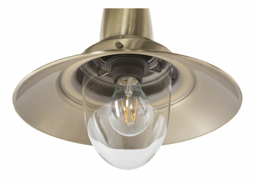 Závesná lampa Petare (mosadzná)