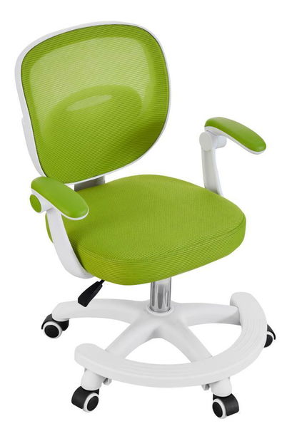 Scaun de birou Trapani 2 (verde + alb)