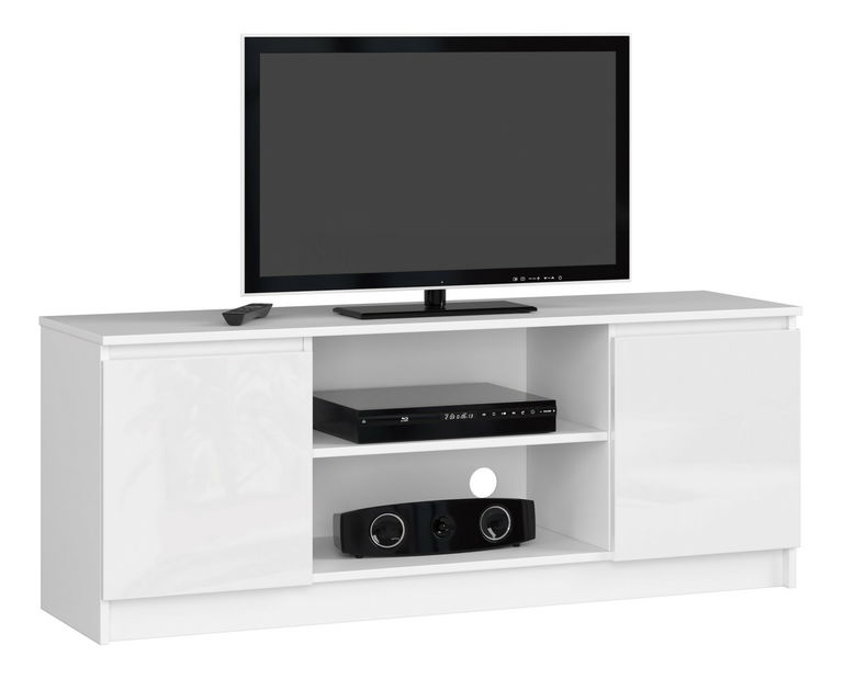 TV stolić Dariel (bijeli visoki sjaj )