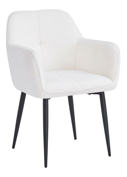 Blagovaonska stolica Semir (bijela + crna)