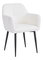 Étkezőszék Semir (fehér + fekete)