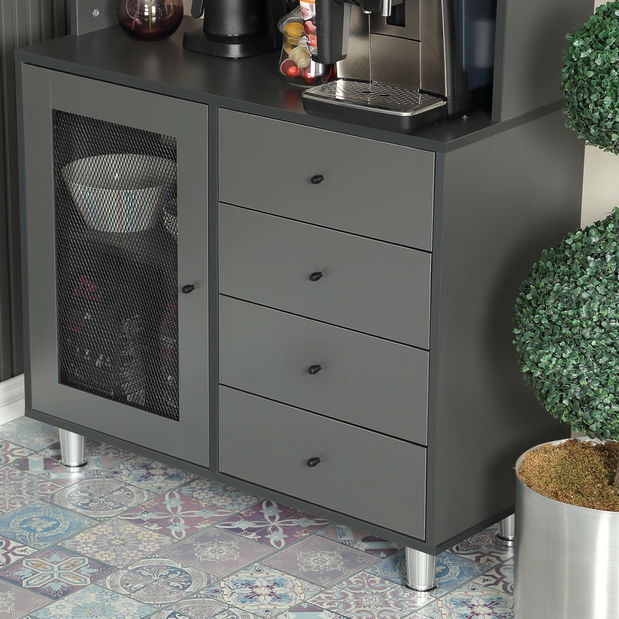 Bufet Grandene (antracit)