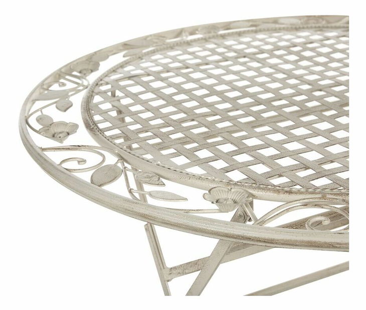 Vrtni set Basilia (krem bijela) (za 4 osobe)