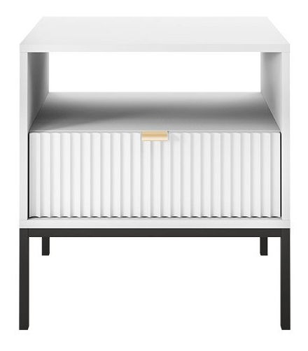Noptieră Lena MS54 (Alb)