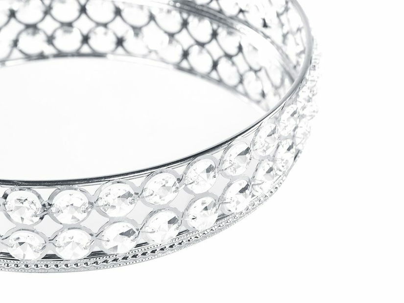 Kerek tálca Vantin (ezüst) 