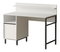 Písací stôl Otto 16 (biela + čierna)