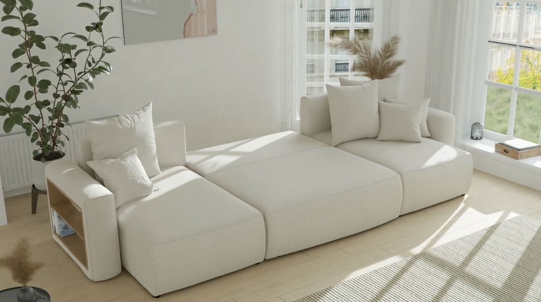 Kutna garnitura Solina U (bež)