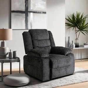 Podesiva fotelja Apoya (crna) 