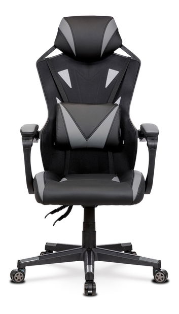 Kancelárske/herné kreslo Yarbun-Y322-GREY (čierna + sivá)