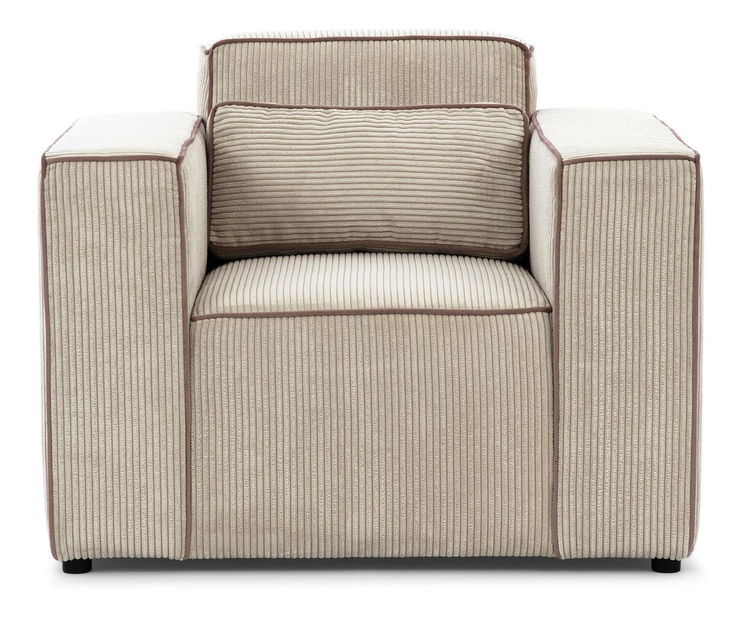 Fotoliu Castello (bej + maro) 