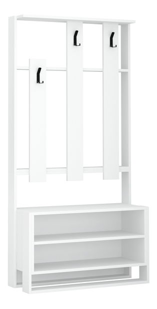 Set mobilier pentru hol Chulio (Alb)