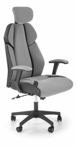 Irodai fotel Chalva (fekete + szürke)