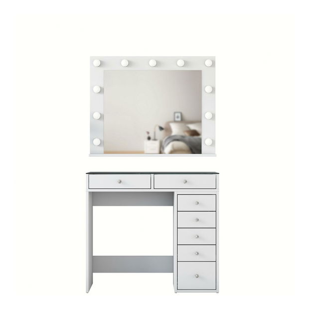 Fésülködőasztal Blake 117 (fehér)