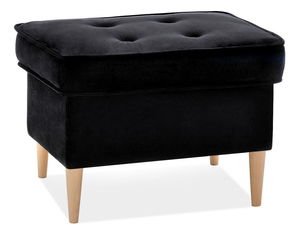 Taburetka Muriera (čierna)