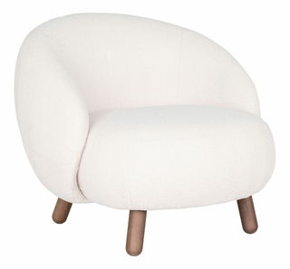 Fotoliu Siateriaina 1 (alb)