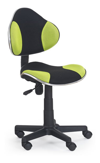 Detská stolička Flash čierna + zelená