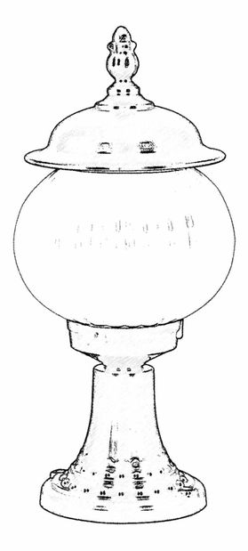 Iluminat de perete pentru exterior Spike (Negru)