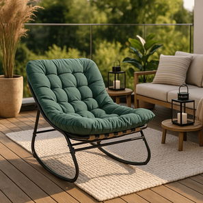 Fotoliu balansoar Aures (verde închis) 