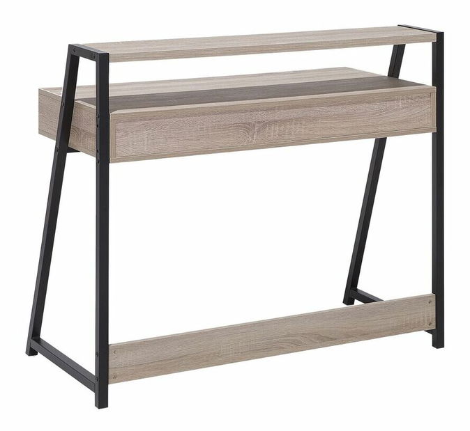 Písací stôl 100x50 cm Candra (svetlé drevo)