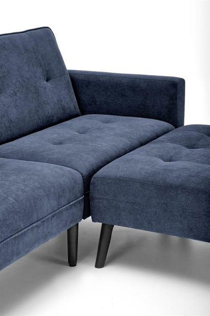 Sofa s tabureom Corner (plava)