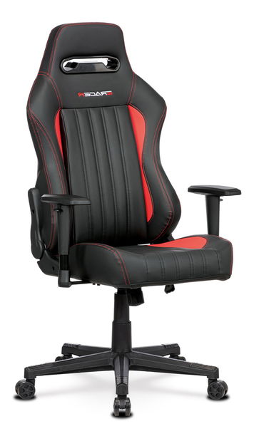 Irodai/játékos szék Farello-F06-RED (fekete + piros)