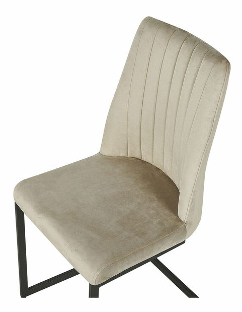 Set 2 ks. jedálenských stoličiek LANIVE (sivá)