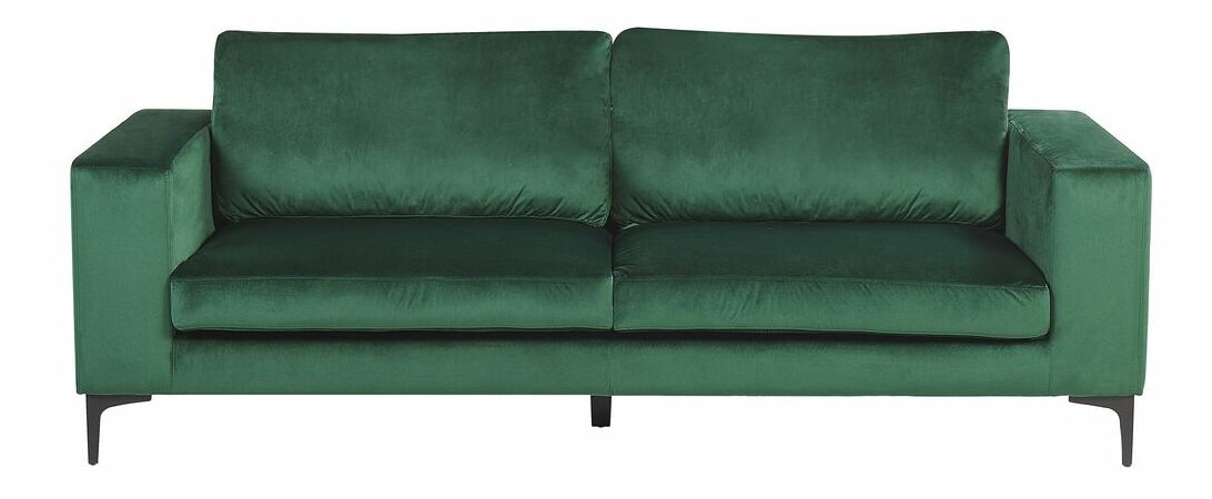 Háromszemélyes kanapé VEDISO (poliészter) (zöld)