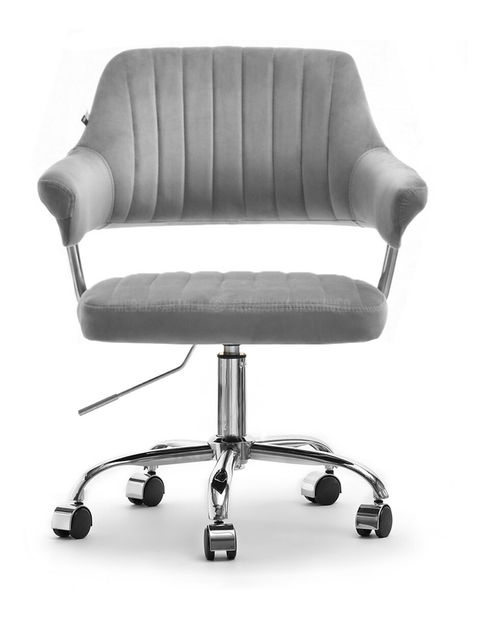 Scaun Merylyn (gri + crom)