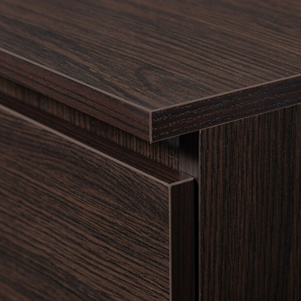 Sarok PC asztal Bevin (wenge) (B)