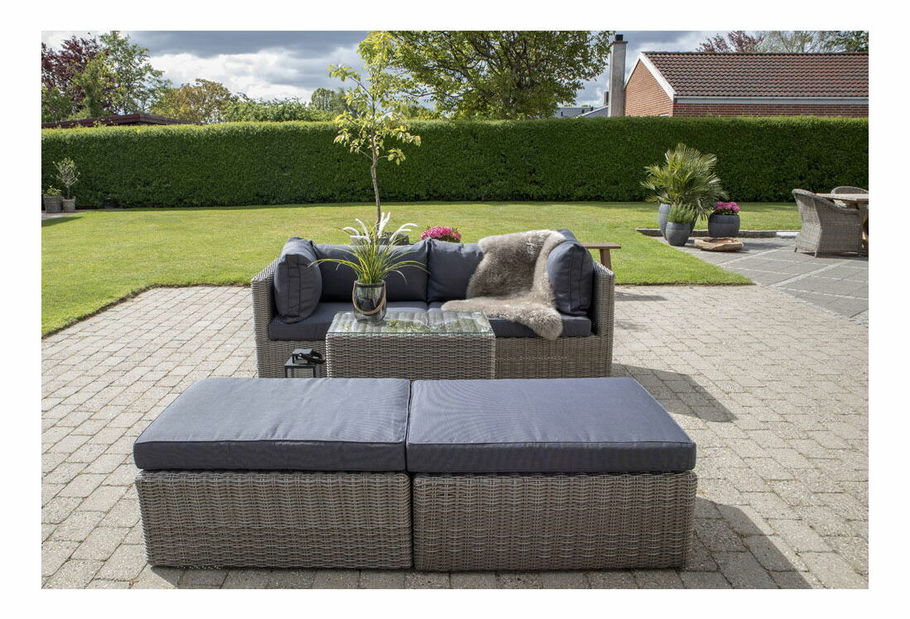 Kerti szett Riveria (szürke)