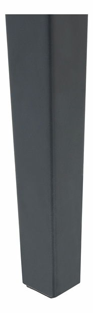 Masă de sufragerie – NOROLLA (negru) (pentru 4 până la 6 persoane) *resigilat