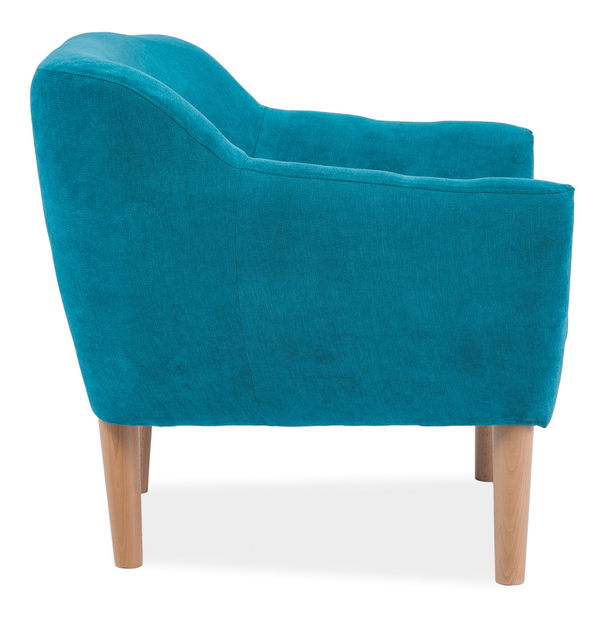 Relaxačné kreslo Begonia 1 (tyrkysové)