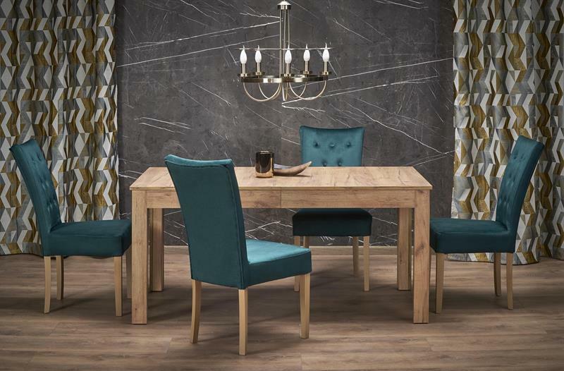 Rozkladací jedálenský stôl 160-300 cm Sever (dub craft) (pre 6 8 osôb)