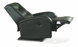Relaxačné kreslo Jeffry (čierna)