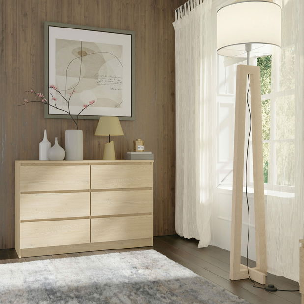 Komoda Maya S6 (hrast cremona)