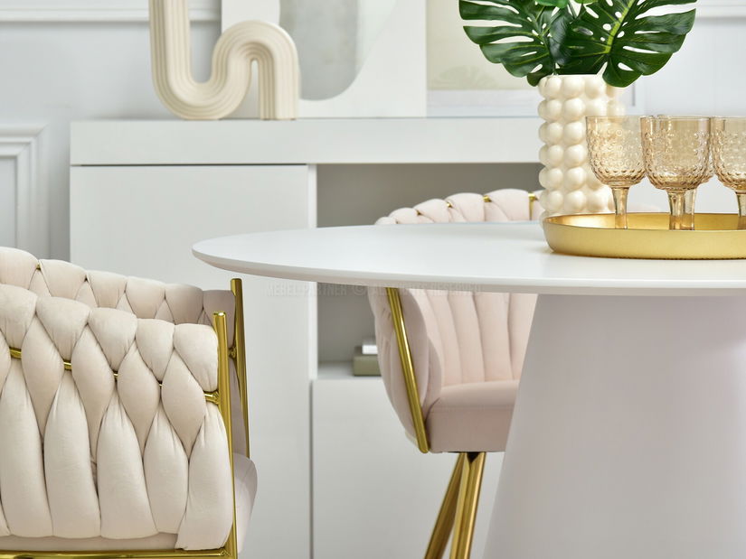 Masă de sufragerie – Mebel partner – Otava Stol (alb) *resigilat