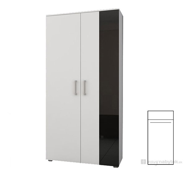 Gardróbszekrény Sybil STE 05 6