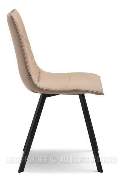 Stolica Anda (bež + crna)