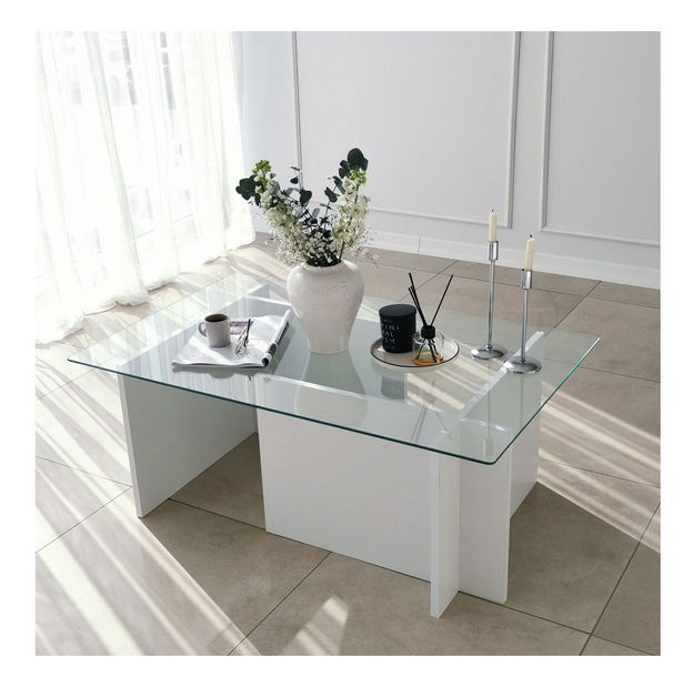 Stolić za kavu Elizei (bijela) *outlet moguća oštećenja